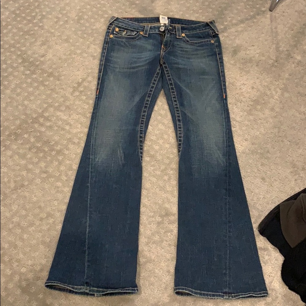 True religion Joey wide leg jeans